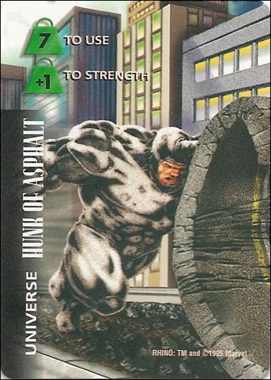 Marvel OverPower (Base Set) card nn256 Hunk of Asphault