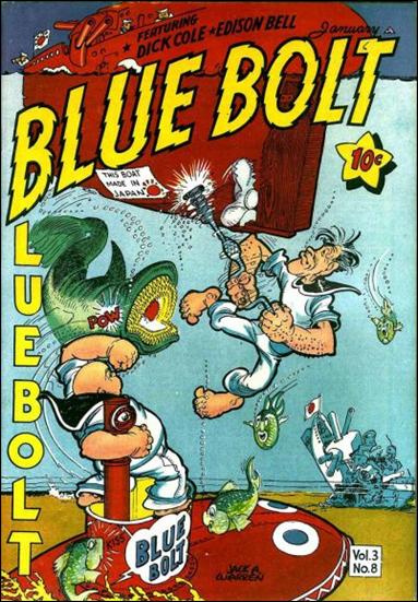 Blue Bolt (1942) issue 8