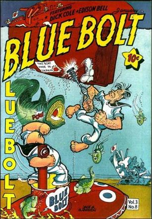 Blue Bolt (1942) issue 8