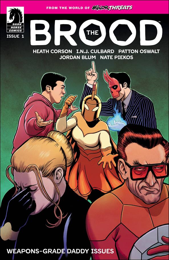 From the World of Minor Threats: The Brood issue 1-F Kevin Maguire FOC Cover