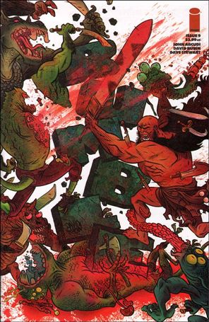 Rumble (2017) issue 9 David Rubin Cover