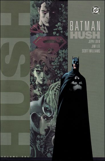 Batman: Hush issue 1 Dust Jacket