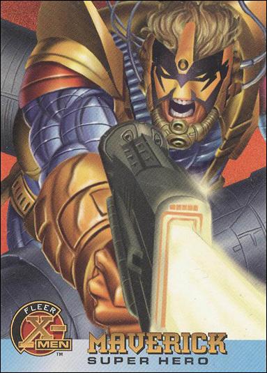 1996 Fleer X-Men International (Base Set) card 56 Maverick