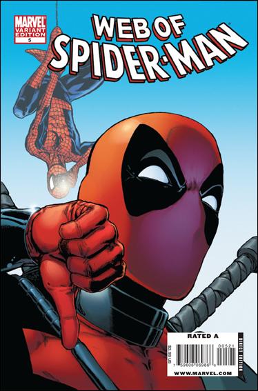 Web of Spider-Man (2009) issue 5-B Phil Jimenez 1:15 "Deadpool" Cover