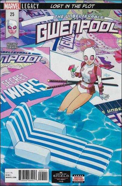 Unbelievable Gwenpool issue 25  Gurihiru Cover