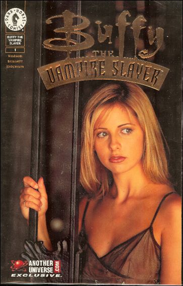 Buffy the Vampire Slayer (1998) issue 1-E anotheruniverse.com Gold Foil Photo Cover
