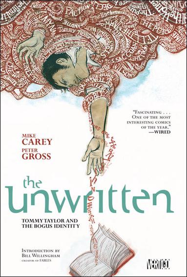 Unwritten issue 1 Tommy Taylor and the Bogus Identity