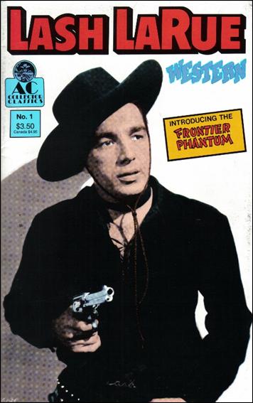 Lash Larue Western issue 1 Photo Cover