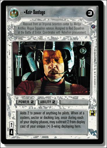 Star Wars: Death Star II Limited (Base Set) card 110 Keir Santage