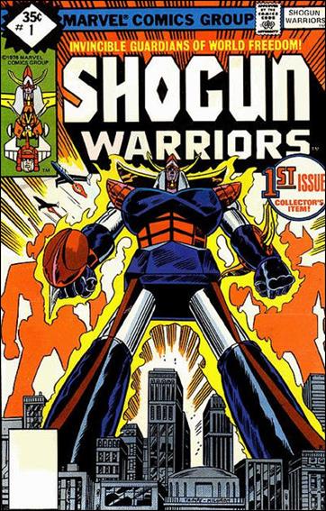 Shogun Warriors issue 1-B Whitman Cover