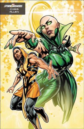 Captain Marvel (2023) issue 9-B Chris Allen Stormbreakers Cover
