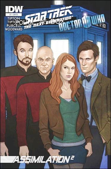Star Trek: The Next Generation / Doctor Who: Assimilation2 issue 7-B Jenny Frison Cover