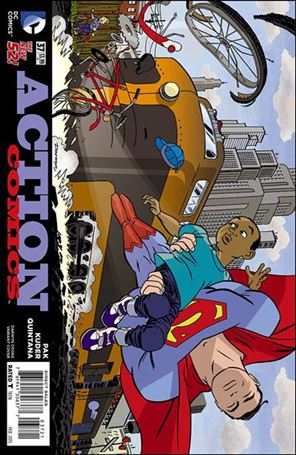Action Comics (2011) issue 37-B Darwyn Cooke Cover