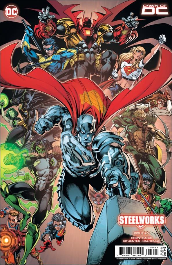 Steelworks issue 6-B V. Ken Marion Cardstock Cover
