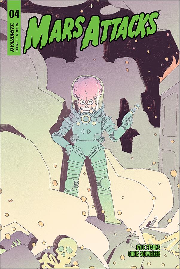 Mars Attacks (2018) issue 4 Kyle Smart Cover
