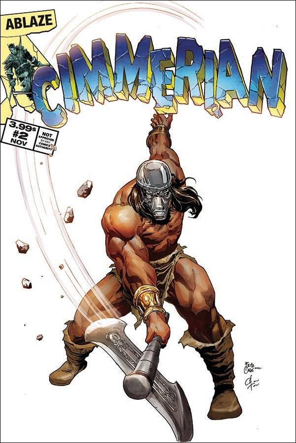 Cimmerian: Beyond the Black River issue 2-D Fritz Casas Cover