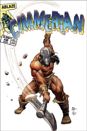 Cimmerian: Beyond the Black River issue 2-D Fritz Casas Cover