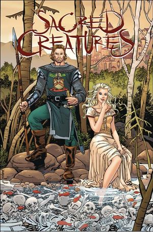 Sacred Creatures issue 3-B Klaus Janson Cover