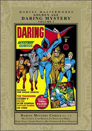 Marvel Masterworks: Golden Age Daring Mystery Cover Image 2