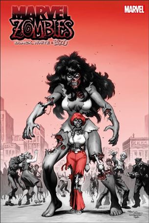 Marvel Zombies: Black, White & Blood issue 3-D Ed McGuinness 1:50 Unearthed Cover