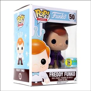 Pop! Funko - Freddy Funko figure 50 Freddy Funko (Willy Wonka) SDCC 1/500
