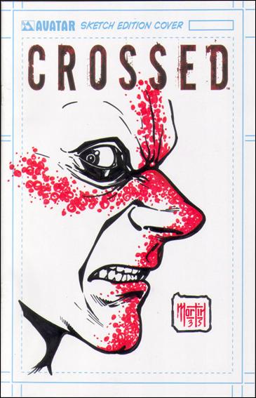 Crossed Sketchbook issue 1-F Color Sketch by Matt Martin 1/250
