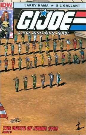 G.I. Joe: A Real American Hero issue 214-D S L Gallant Cover (2nd Printing)