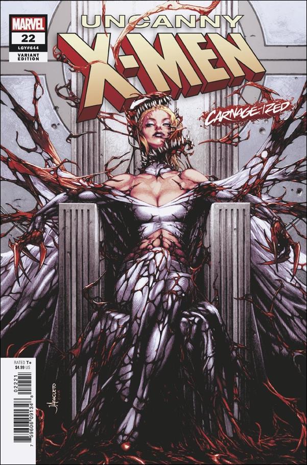 Uncanny X-Men (2019) issue 22-B Jay Anacleto "Carnage-ized" Cover