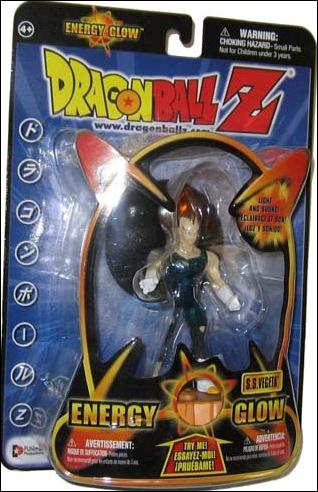 Dragon Ball Z: Energy Glow / Energy Blasters figure 3 S.S. Vegeta (Battle Damaged)