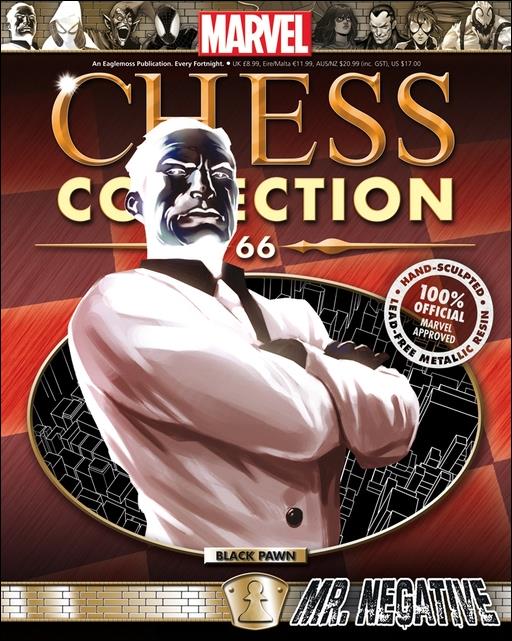 Marvel Chess Collection (UK) issue 66 Mister Negative (Black Pawn)