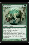 Magic the Gathering: Duel Decks: Garruk vs. Liliana (Base Set) card 7 Blastoderm