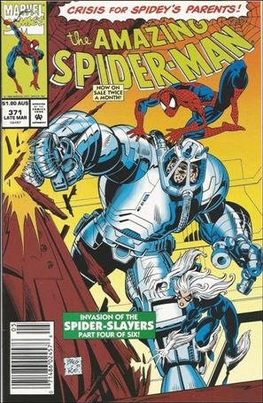 Amazing Spider-Man (1963) issue 371-B Australian Price Cover