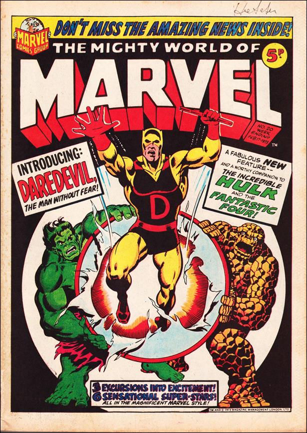 Mighty World of Marvel (UK) (1972) issue 20