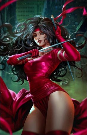 Daredevil (2022) issue 11-F Derrick Chew 1:50 Elektra Virgin Cover