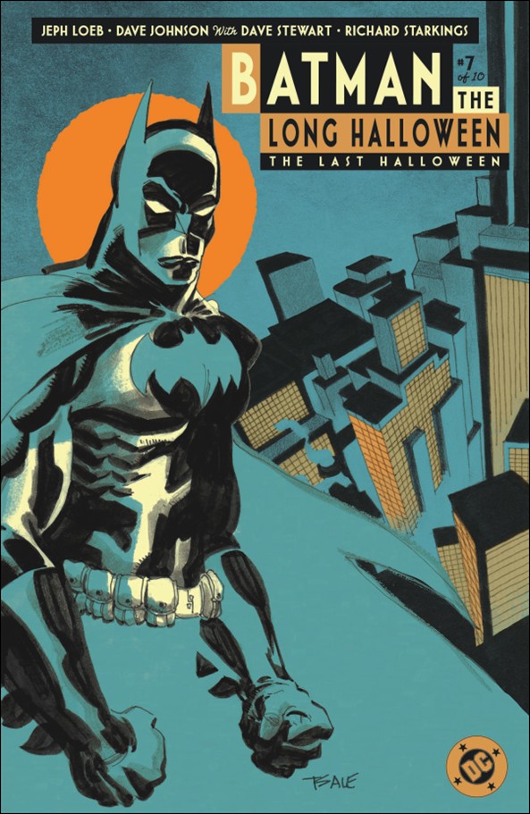 Batman: The Long Halloween - The Last Halloween (2024) issue 7 Tim Sale Cardstock Cover