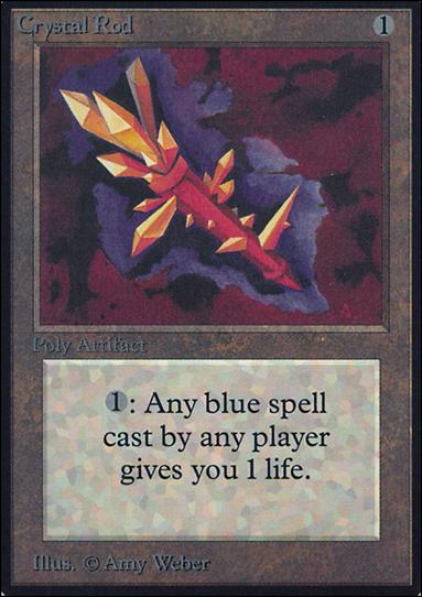 Magic the Gathering: Limited Edition Alpha (Base Set) card 239 Crystal Rod