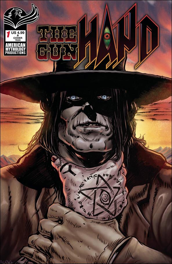 Gunhand issue 1-B Matthew Plog Portrait Cover