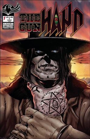 Gunhand issue 1-B Matthew Plog Portrait Cover