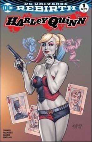 Harley Quinn (2016) issue 1-ST  Joseph Michael Linsner Comic Kings Cover