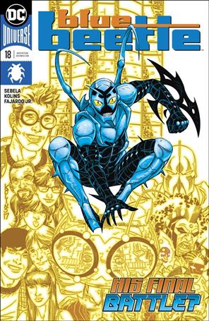 Blue Beetle (2016) issue 18 Scott Kolins Cover
