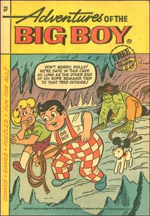 Adventures of the Big Boy issue 87-B West Coast Cover