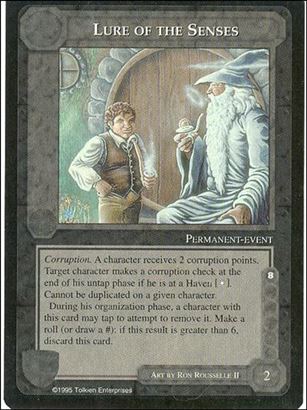 Middle-Earth: The Wizards (Base Set) card 269 Lure of the Senses