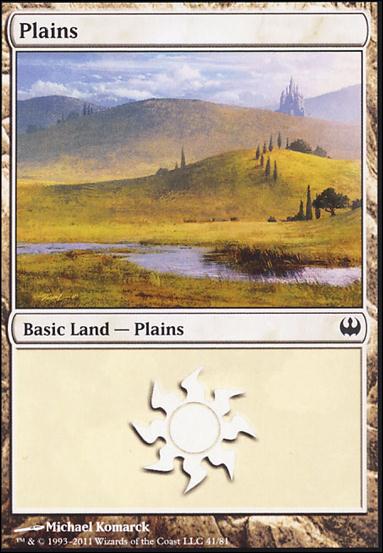 Magic the Gathering: Duel Decks: Knights vs. Dragons (Base Set) card 41 Plains