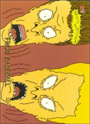 Beavis and Butt-Head (Base Set) card '6911' Frog Baseball