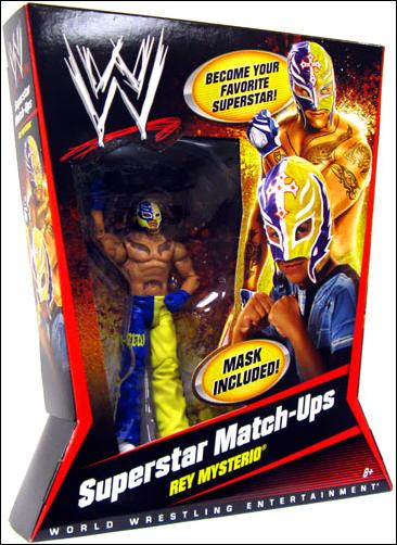 WWE: Superstar Match-Ups figure 1 Rey Mysterio