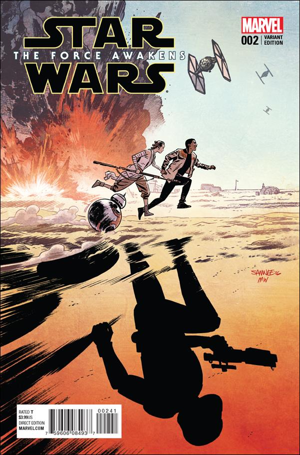 Star Wars: The Force Awakens Adaptation issue 2-B Chris Samnee 1:25 Cover
