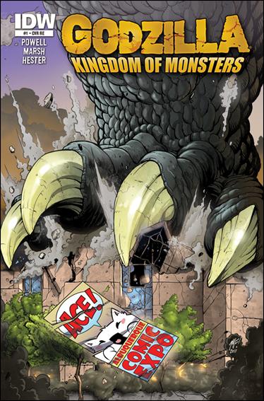 Godzilla: Kingdom of Monsters issue 1-PC Albuquerque Comic Expo Cover 1/500