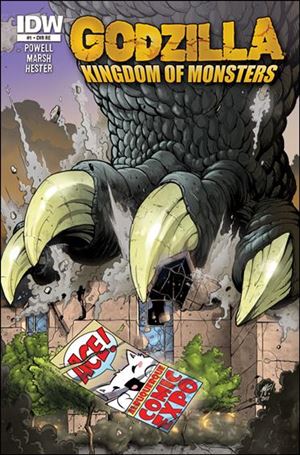 Godzilla: Kingdom of Monsters issue 1-PC Albuquerque Comic Expo Cover 1/500