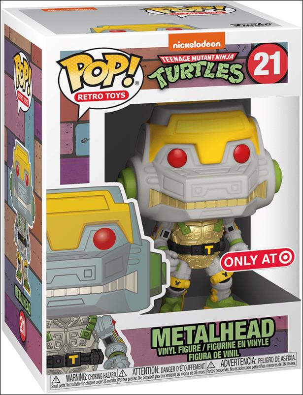 POP! Retro Toys figure 21 Metalhead Target Exclusive