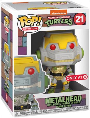 POP! Retro Toys figure 21 Metalhead Target Exclusive